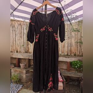 Free People Day Glow Midi Dress